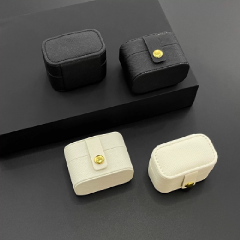 Travel Accessories Jewelry - صندوق مجوهرات جلدي محمول، حقيبة سفر