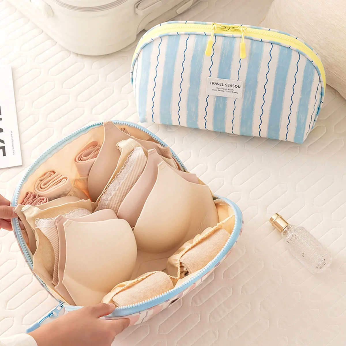 Travel Accessories Organizer Bag - حقيبة تخزين الملابس الداخلية، حقائب تنظيم