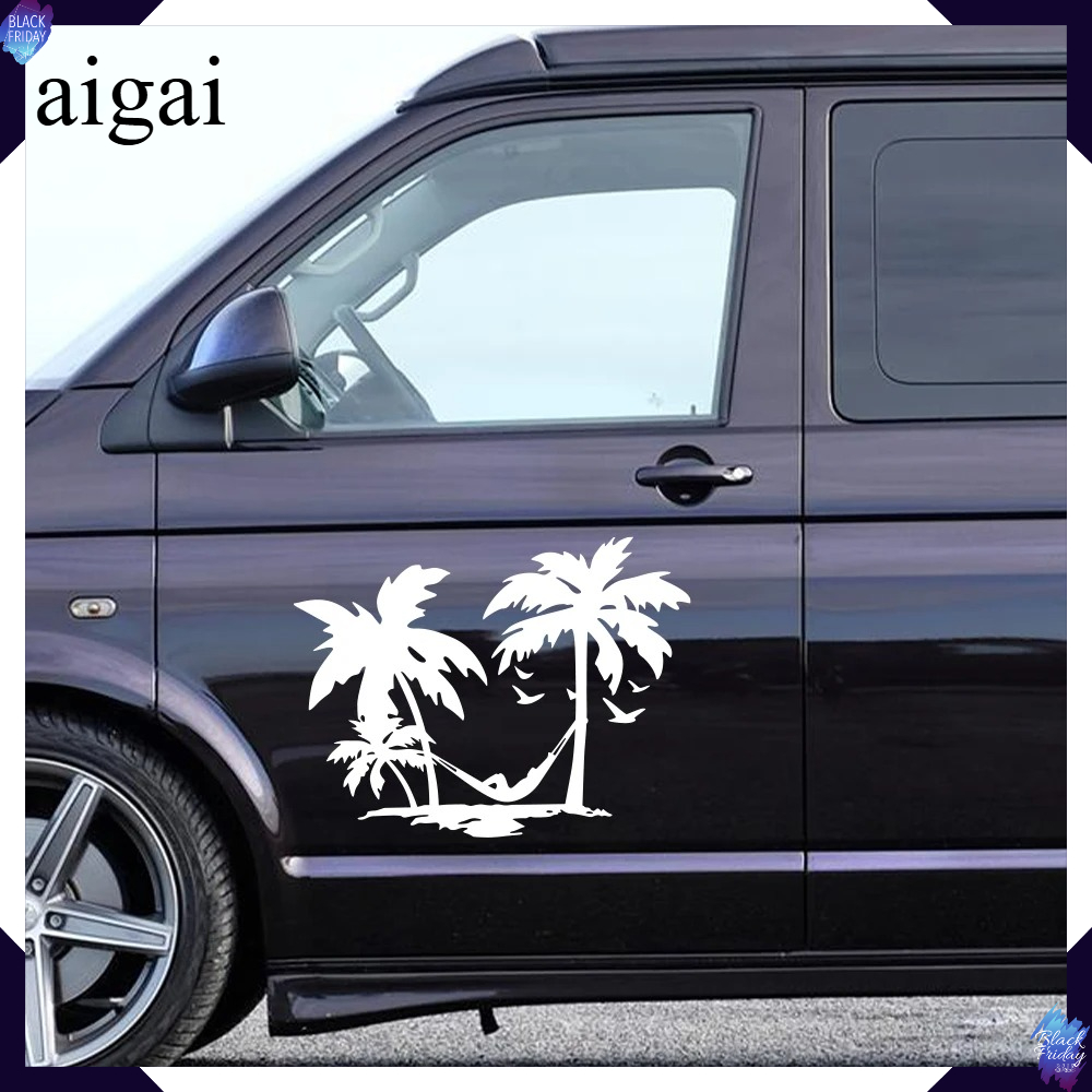 Travel Van Accessories - ملصق جانبي للسيارة من الفينيل لتزيين