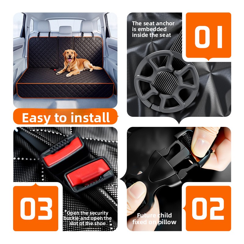 حصيرة عازلة لمقعد السيارة للحي - مراجعة Travel Accessories Dog وسعره