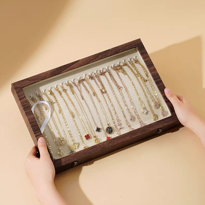 صندوق مجوهرات خشبي لحفلات الزف - مراجعة Travel Accessories Jewelry وسعره