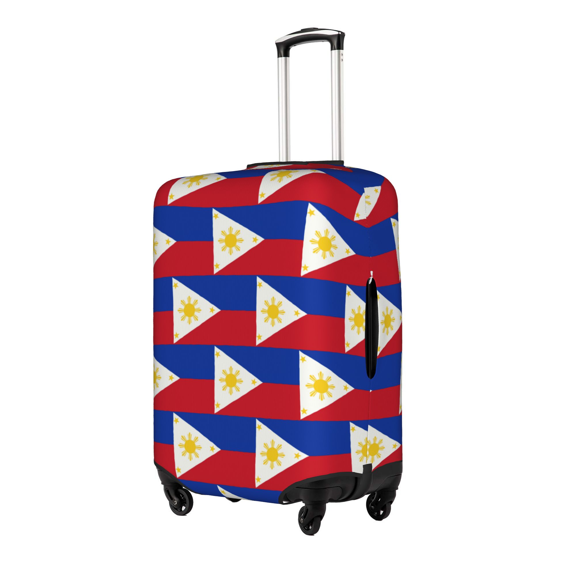 غطاء حقيبة سفر مرن بعلم الفلبي - مراجعة Travel Accessories Philippines وسعره
