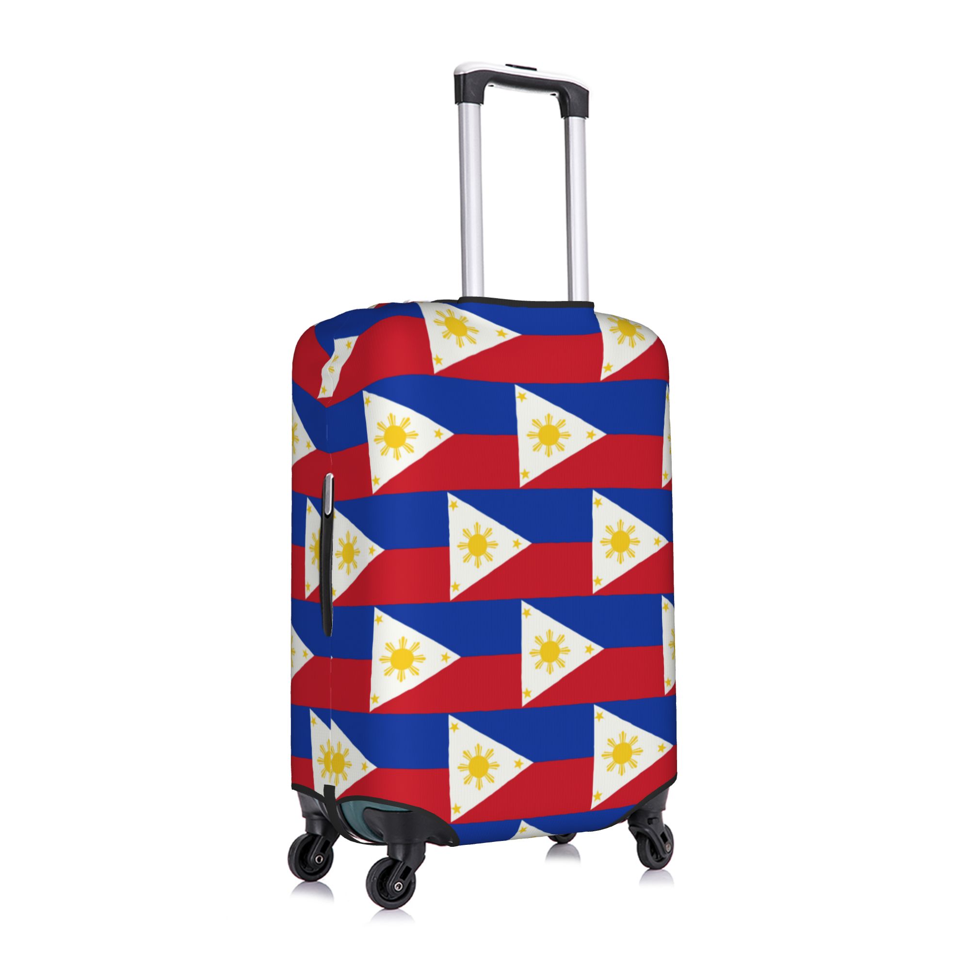 غطاء حقيبة سفر مرن بعلم الفلبي - مراجعة Travel Accessories Philippines وسعره