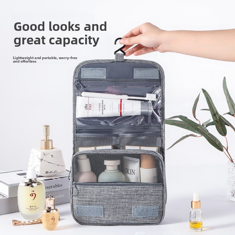 حقيبة مستلزمات الحمام المعلقة  - مراجعة Travel Accessories Organizer Bag وسعره