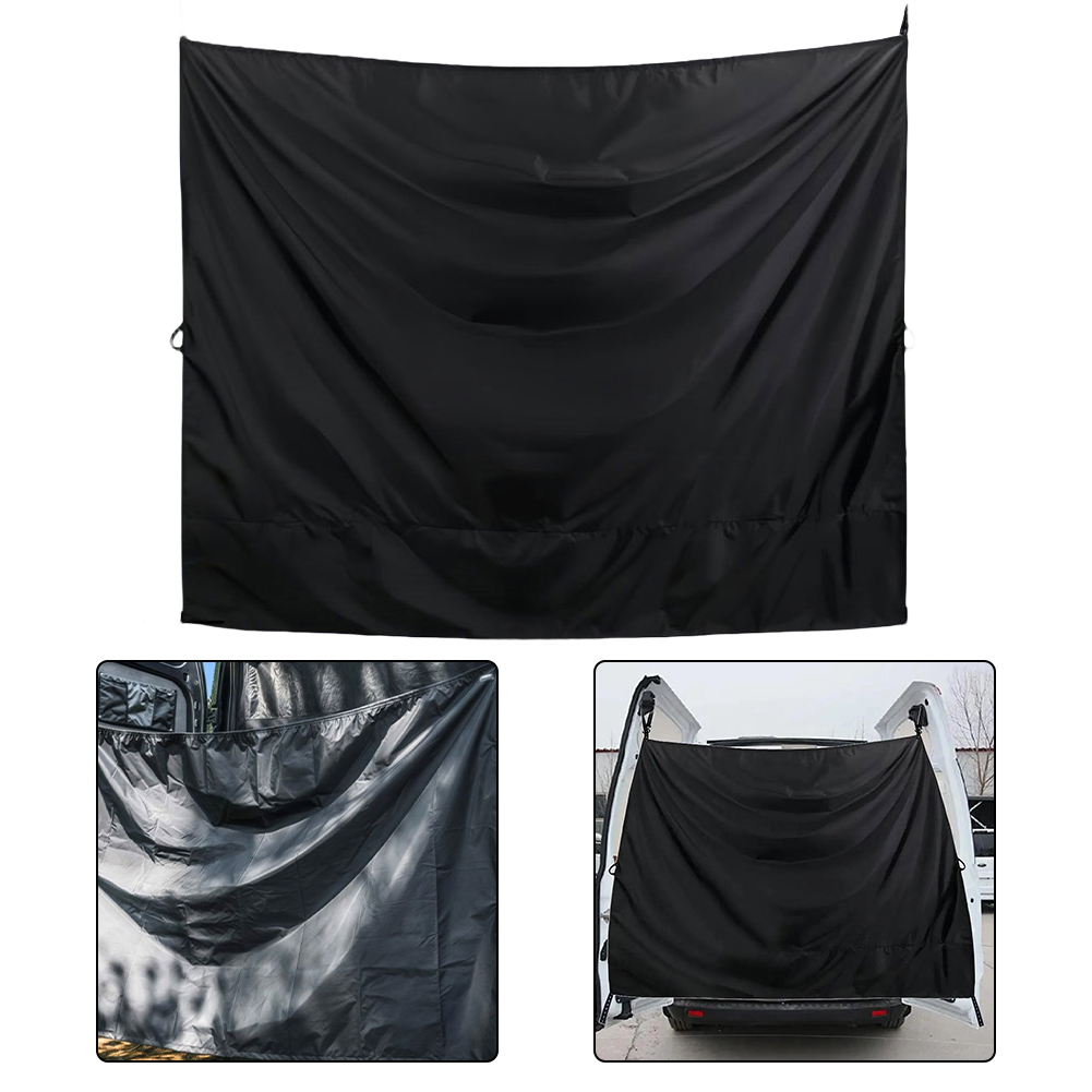 ستارة باب خلفية سوداء 180x230  - مراجعة Travel Van Accessories وسعره