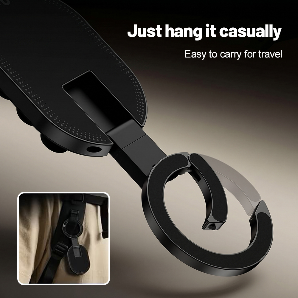 360 °   حامل هاتف مغناطيسي دوا - مراجعة Travel Accessories Case وسعره