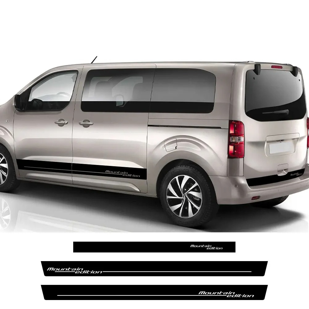 3 قطع من ملصقات الأبواب الجانب - مراجعة Travel Van Accessories وسعره