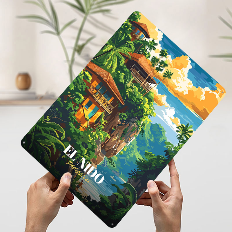 لوحة معدنية مخصصة بتصميم ملصق  - مراجعة Travel Accessories Philippines وسعره