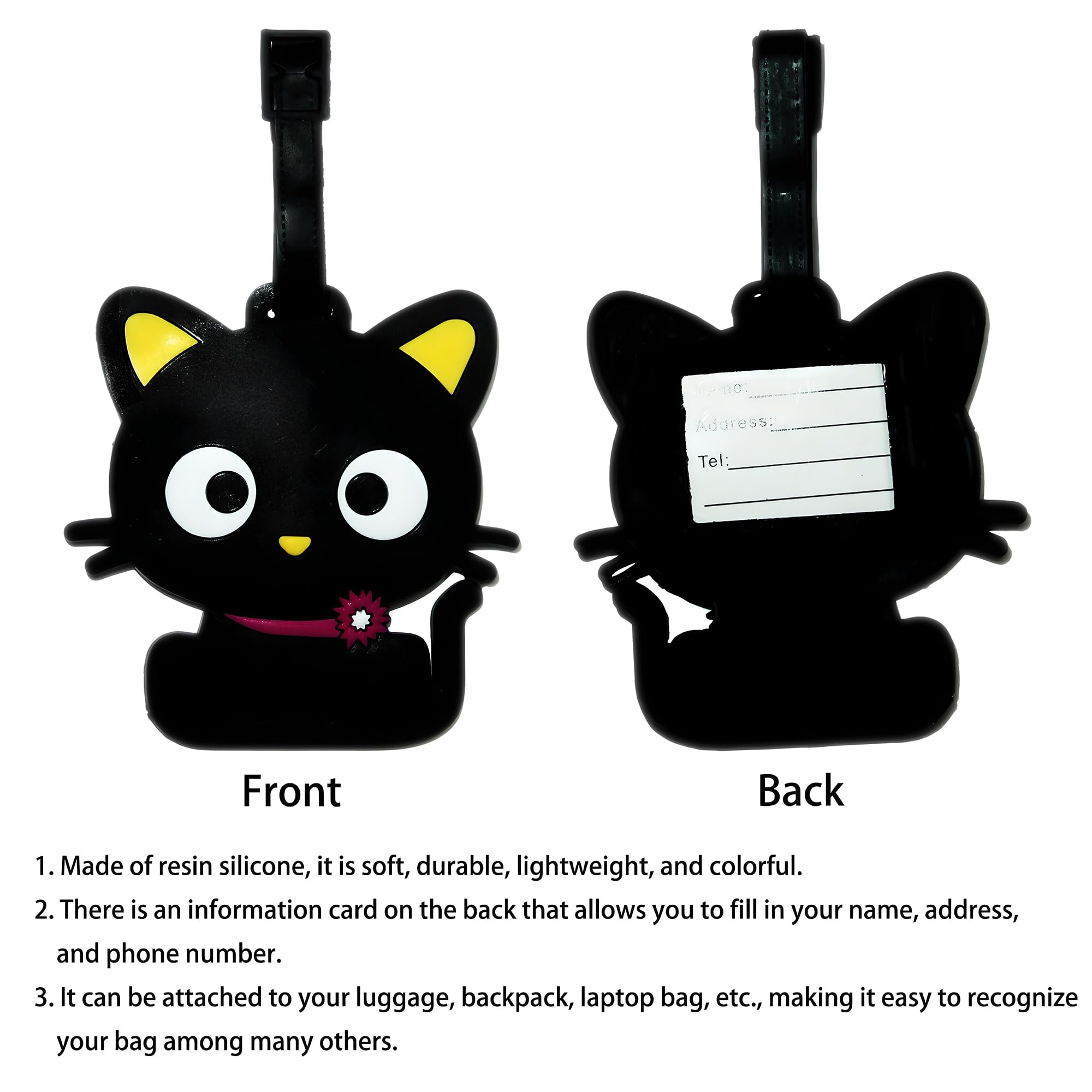 بطاقة تعريف أمتعة السفر بتصميم - مراجعة Travel Accessories Dog وسعره