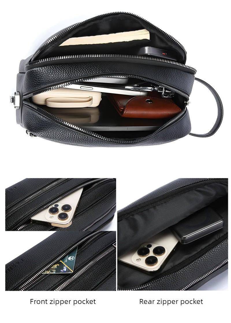 حقيبة يد رجالية كلاسيكية متعدد - مراجعة Travel Accessories Pouch For Men وسعره