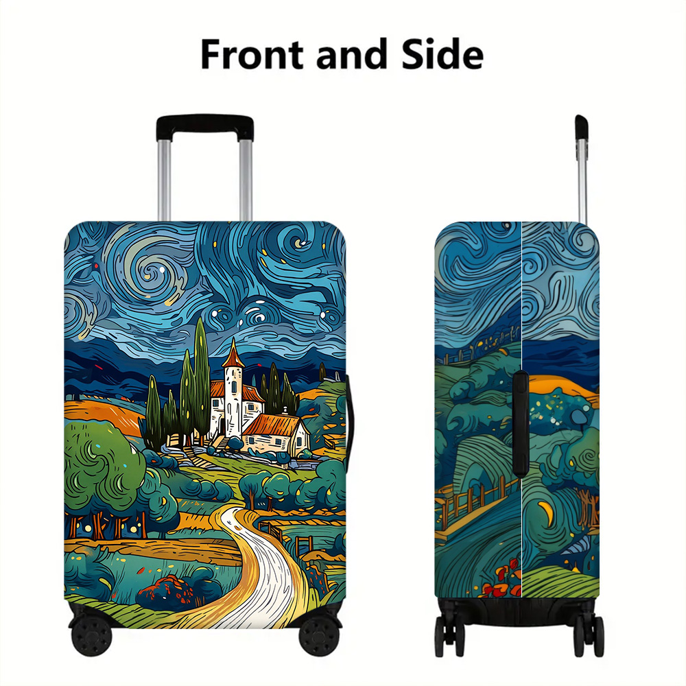 غطاء أمتعة مطبوع عليه مناظر طب - مراجعة Travel Van Accessories وسعره