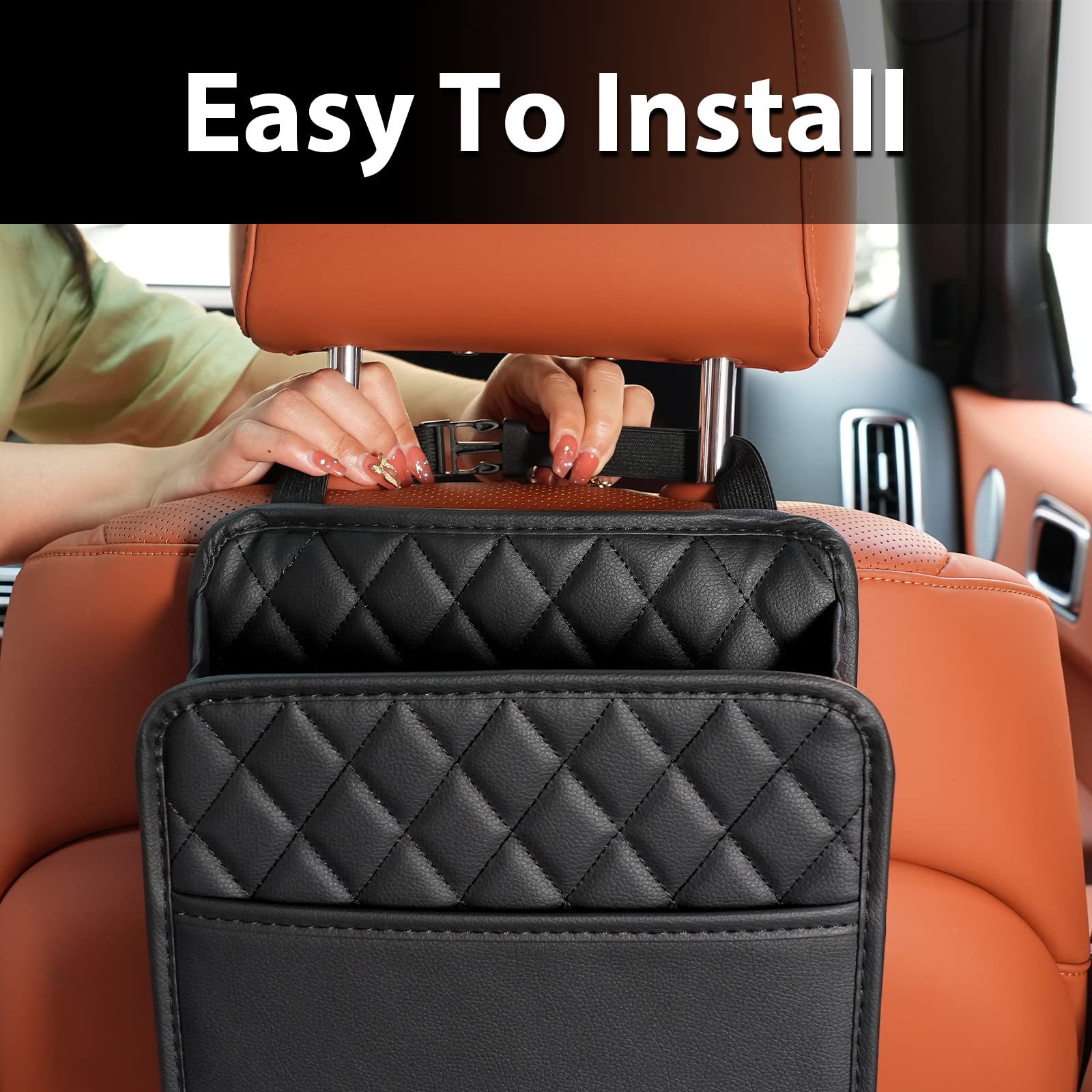 منظم خلفي لمقعد السيارة من الج - مراجعة Travel Accessories Organizer Bag وسعره