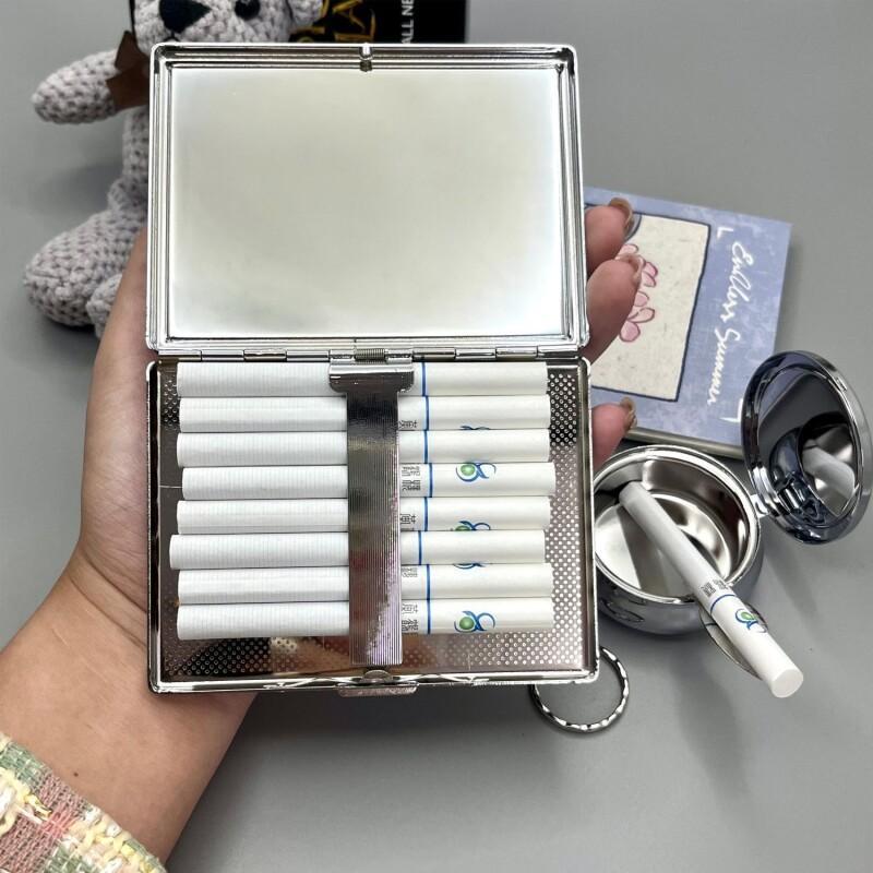 علبة سجائر معدنية محمولة من با - مراجعة Travel Accessories In Japan وسعره