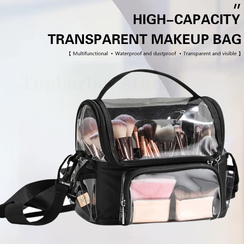 حقيبة ظهر لحامل فرشاة المكياج، - مراجعة Travel Accessories Organizer Bag وسعره