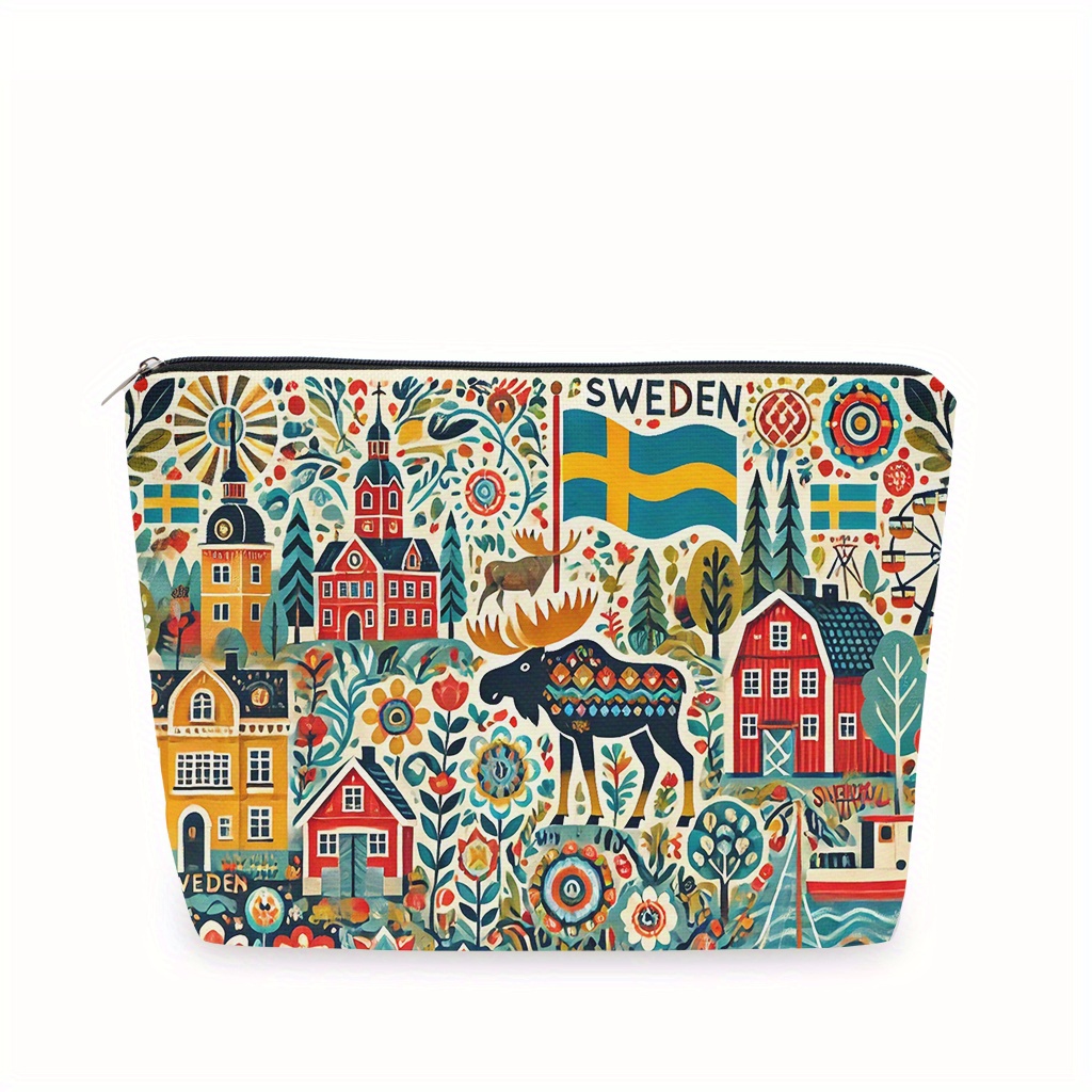 حقيبة مكياج ذات طابع سويدي - ح - مراجعة Travel Accessories Jewelry وسعره
