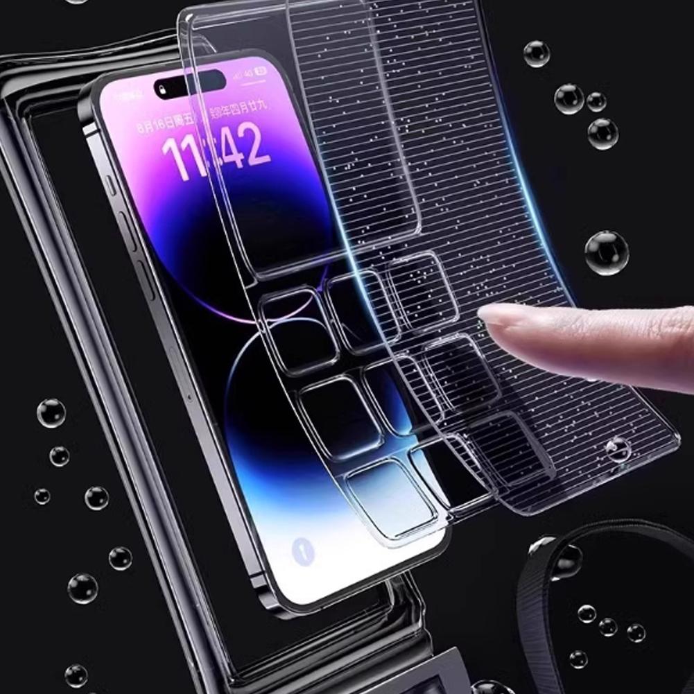 حافظة هاتف مقاومة للماء شفافة، - مراجعة Travel Accessories Case وسعره