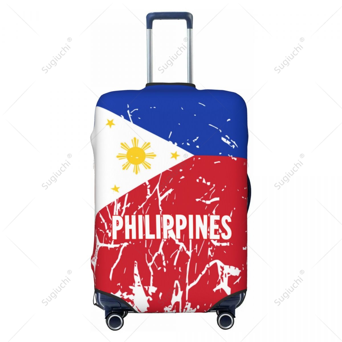 علم الفلبين غطاء الأمتعة حقيبة - مراجعة Travel Accessories Philippines وسعره