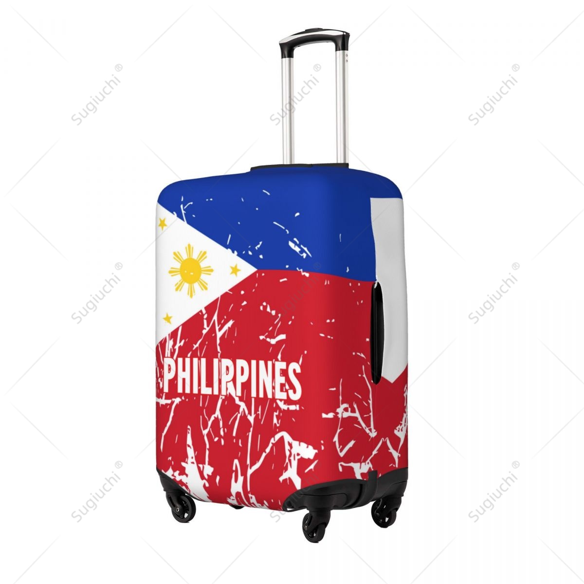 علم الفلبين غطاء الأمتعة حقيبة - مراجعة Travel Accessories Philippines وسعره