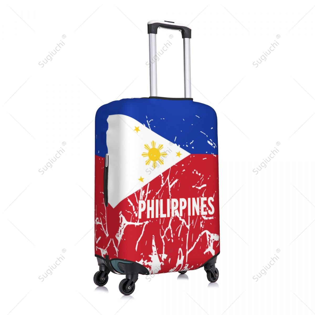 علم الفلبين غطاء الأمتعة حقيبة - مراجعة Travel Accessories Philippines وسعره