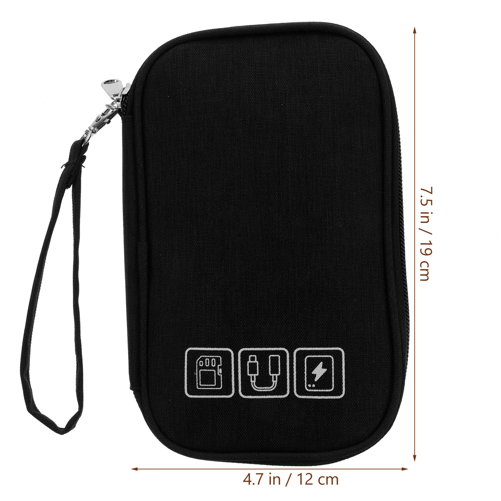حقيبة تنظيم الكابلات (قطعتان)  - مراجعة Travel Accessories Organizer Bag وسعره