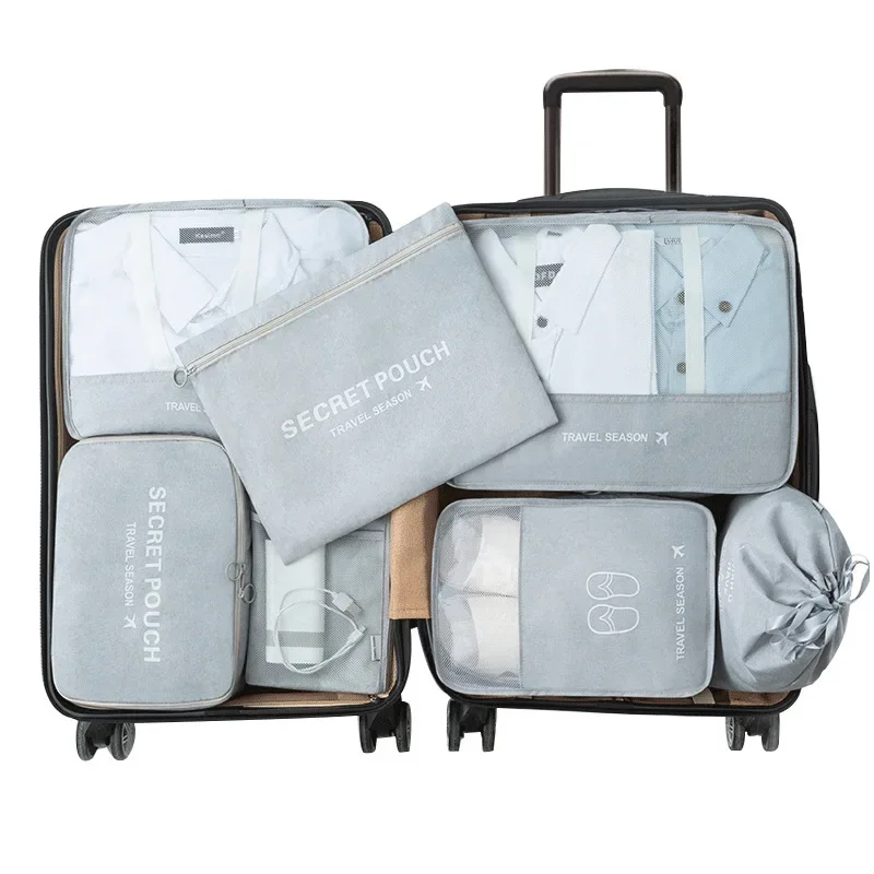 حقيبة تخزين ملابس السفر موضة م - مراجعة Travel Accessories Organizer Bag وسعره