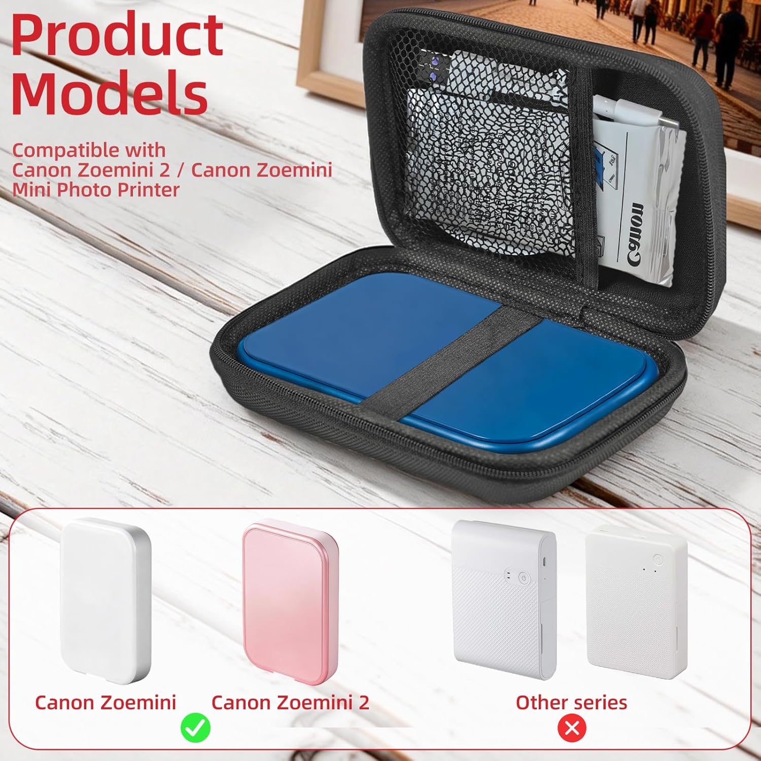 حقيبة حمل صلبة من مادة EVA لطا - مراجعة Travel Accessories Case وسعره