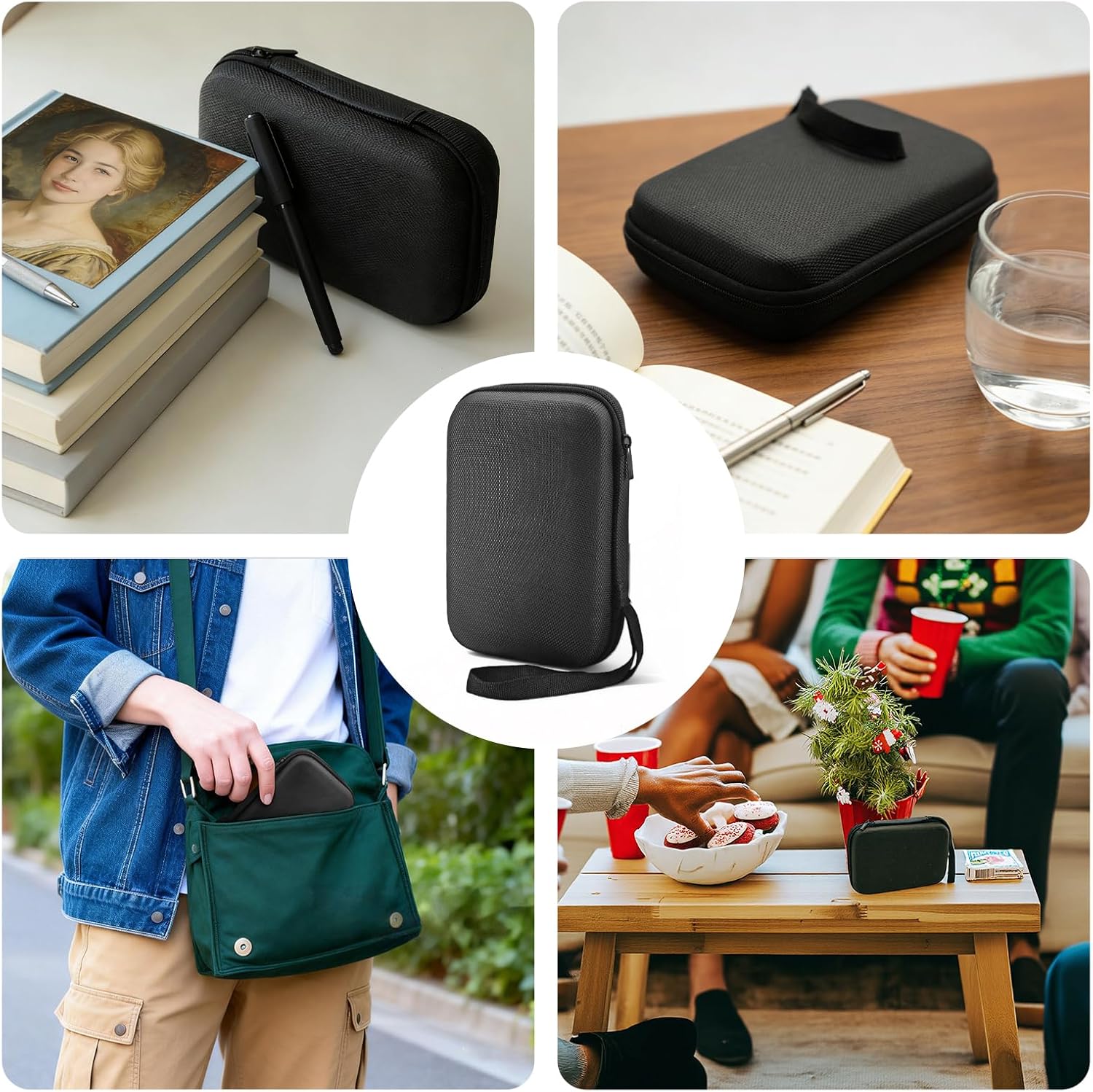 حقيبة حمل صلبة من مادة EVA لطا - مراجعة Travel Accessories Case وسعره