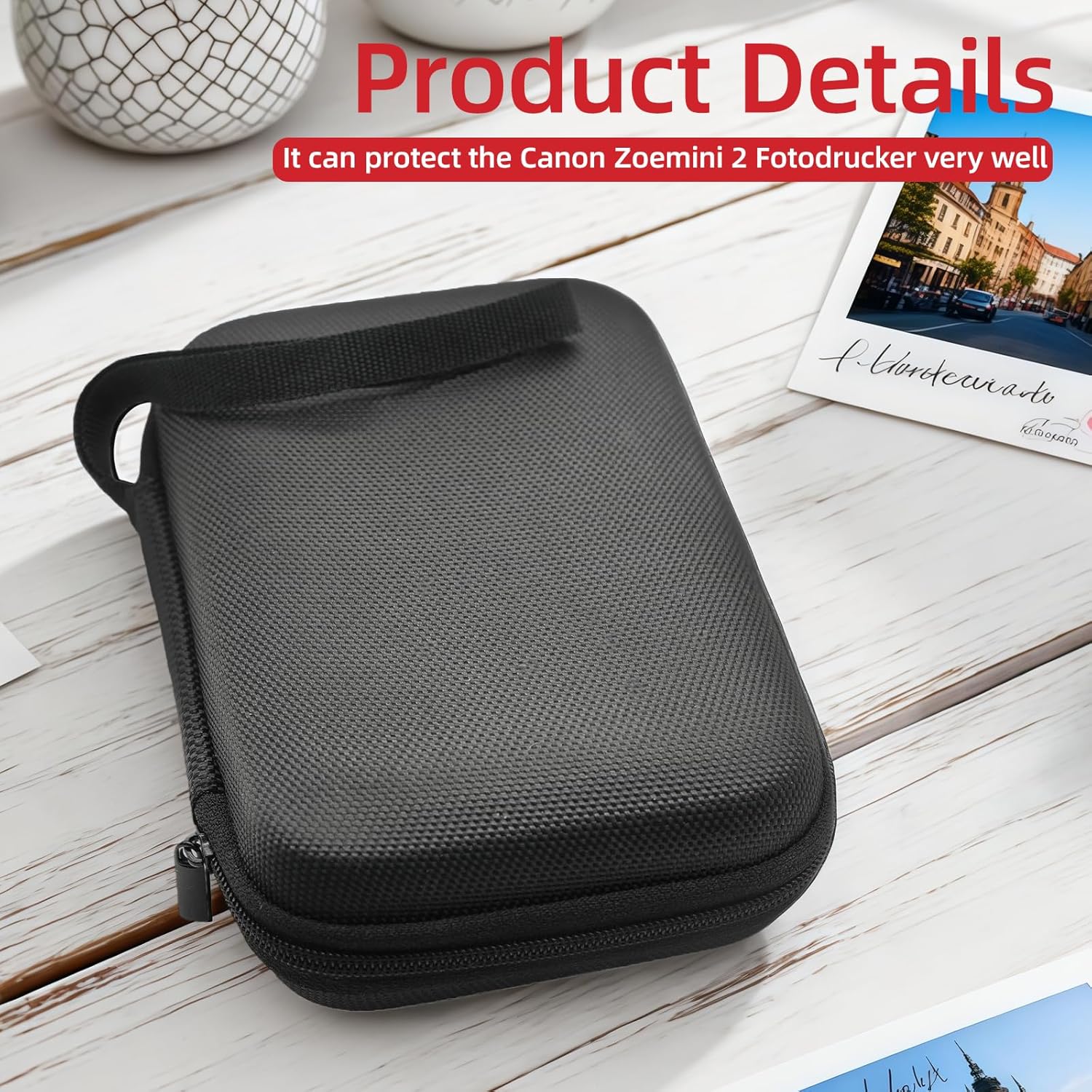 حقيبة حمل صلبة من مادة EVA لطا - مراجعة Travel Accessories Case وسعره