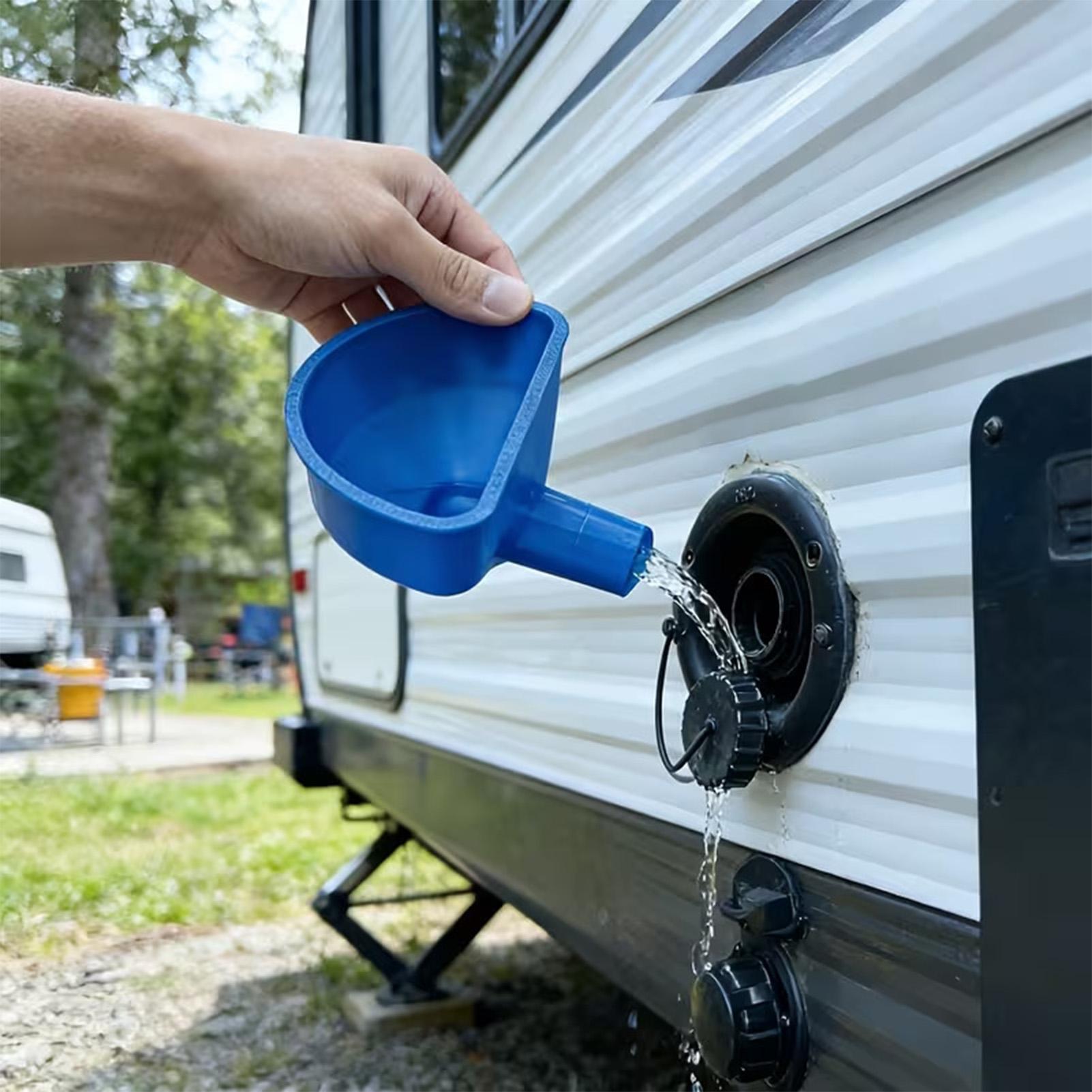 قمع تعبئة خزان المياه للمركبات - مراجعة Travel Van Accessories وسعره