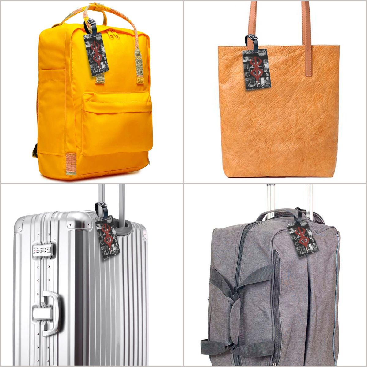 بطاقات أمتعة بتصميم شخصية غاتس - مراجعة Travel Accessories In Japan وسعره